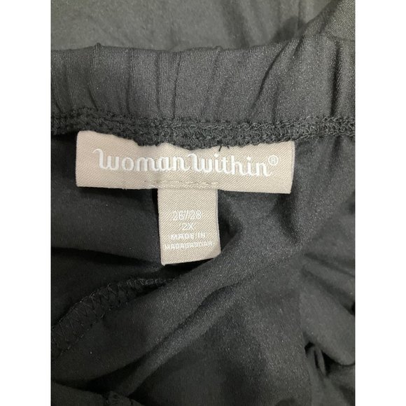 NWB Woman Within  Stretch Cotton Legging Size: 2X - Picture 4 of 10